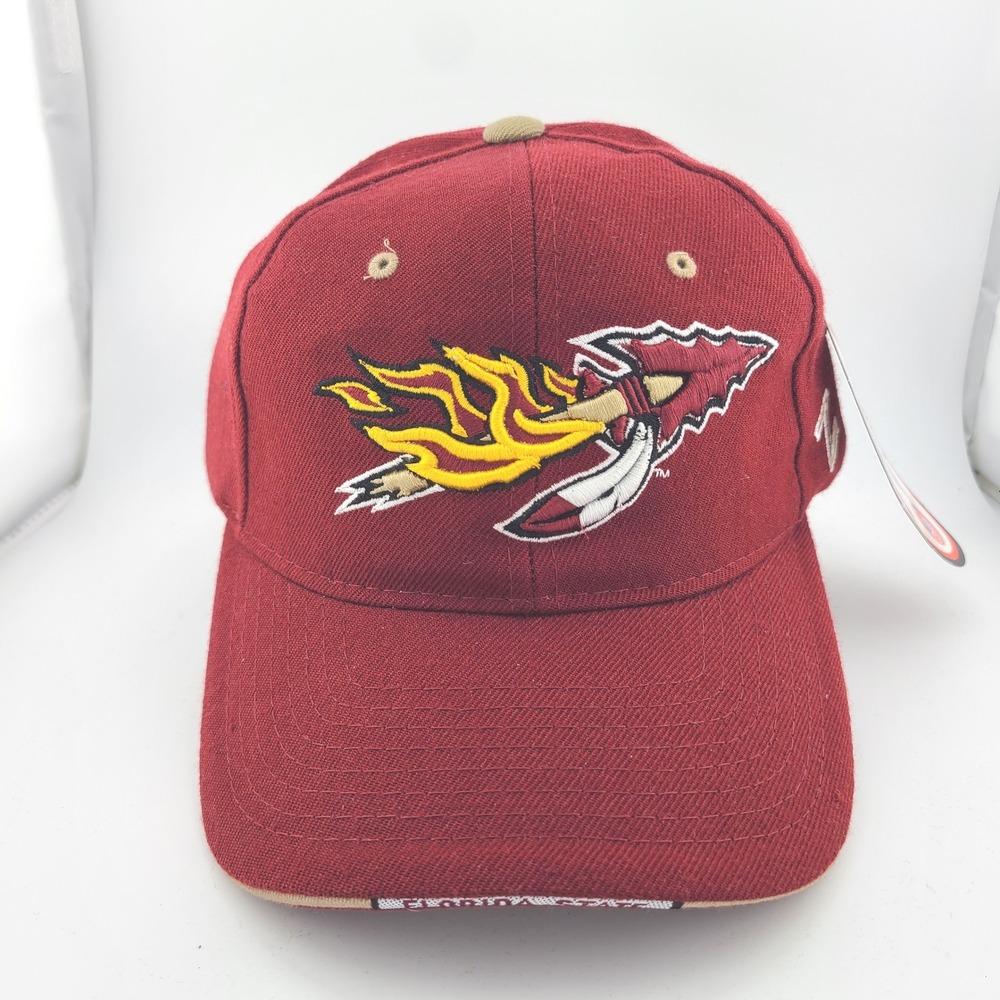 Zephyr Florida State Seminoles Noles Cap Mens One Size Red Wool Adjustable Hat